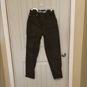 Levi's Brown Straight Leg Jeans